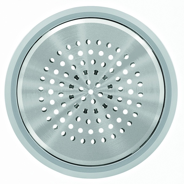 Накладка для механизма звонка и громкоговорителя ABB SKY Moon, кольцо хром (8629 CR)