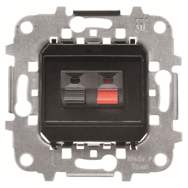Механизм аудиоразъёма для подключения громкоговорителей/динамиков ABB Sky Niessen (8157.1)