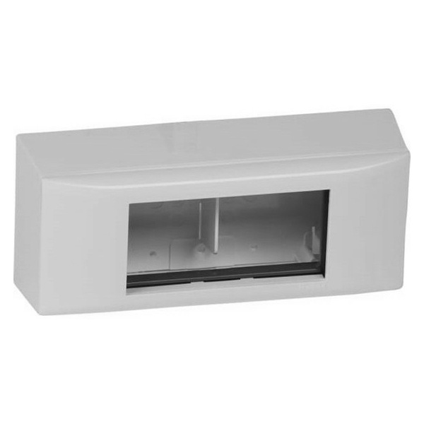 Рамка Legrand Mosaic с профилем 20 мм 4 модуля для кабель-канала DLPlus