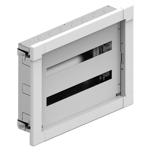 Шкаф встраиваемый Legrand XL3 S 160 2x24M без двери белый RAL 9003