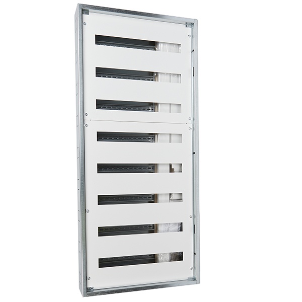 Шкаф встраиваемый Legrand XL3 S 160 8x24M без двери белый RAL 9003