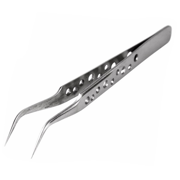 Пинцет Rexant изогнутый узкий 120мм Airy