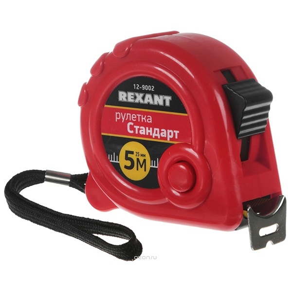 Рулетка Rexant Стандарт 5 м х 25 мм