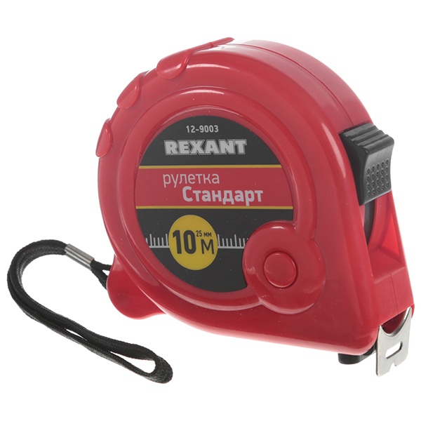 Рулетка Rexant Стандарт 10 м х 25 мм