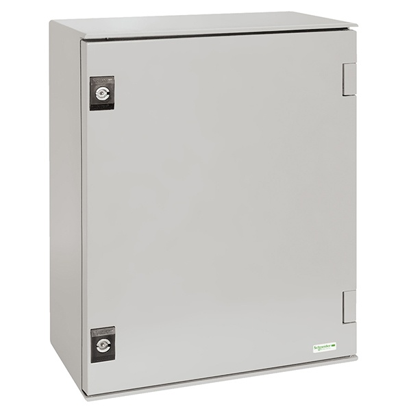 Шкаф из полиэстера Schneider Electric Thalassa 430х330х200 без монтажной платы IP66 серый (RAL 7035)