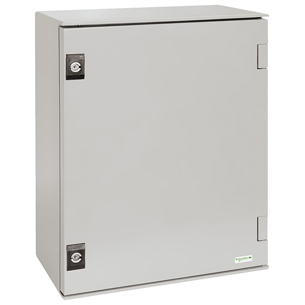 Шкаф из полиэстера Schneider Electric Thalassa 530х430х200 без монтажной платы IP66 серый (RAL 7035)