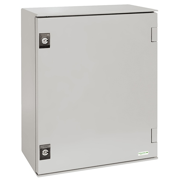 Шкаф из полиэстера Schneider Electric Thalassa 847х636х300 без монтажной платы IP66 серый (RAL 7035)