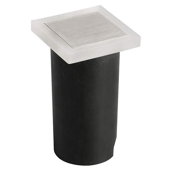 Светодиодный светильник Feron LN011 встраиваемый 1W 3000K, IP67, белый матовый/хром