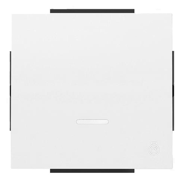 Клавиша для 1-клавишных выключателей с таймером ABB Niessen Sky, альпийский белый (8562 BL)