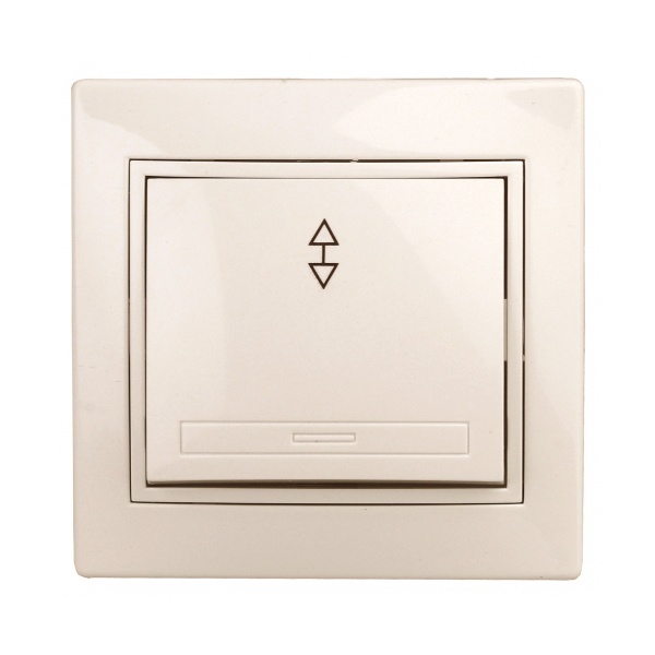 Переключатель Intro 10А 250В IP20 Plano, слоновая кость 1-103-02 (бежевый)