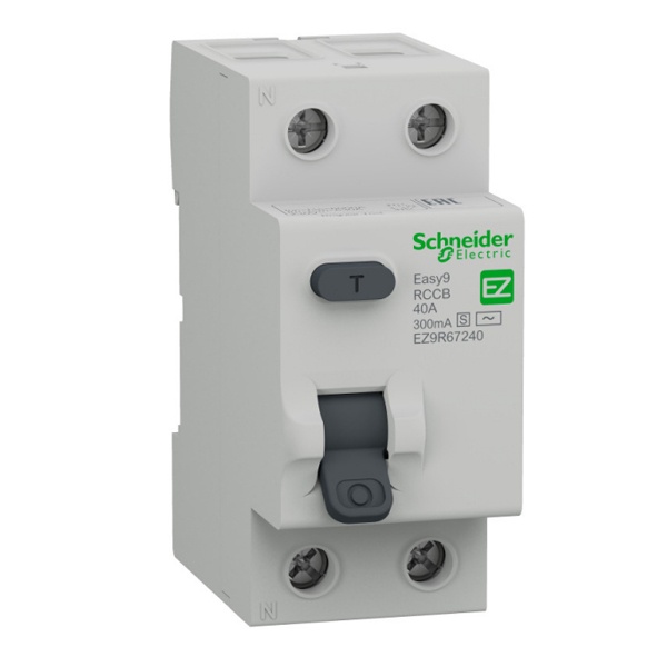 УЗО селективное Schneider Electric Easy9 2П 40А 300мА AC-S 230В (ВДТ)