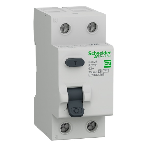 УЗО селективное Schneider Electric Easy9 2П 63А 300мА AC-S 230В (ВДТ)