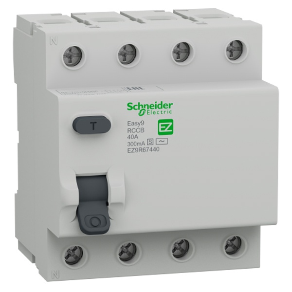 УЗО селективное Schneider Electric Easy9 4П 40А 300мА AC-S 400В (ВДТ)