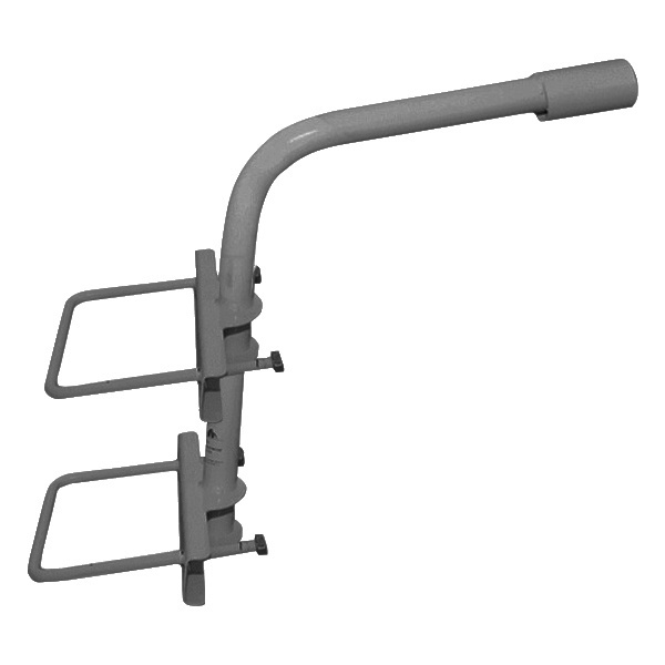 Кронштейн ЭРА ДС2 SPP-AC4-0-350-060 на опору с 2 хомутами 625х460х280 d60mm 5056396202127