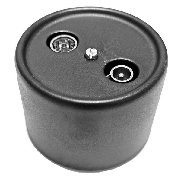 Накладная розетка R/TV-Sat оконечная Bironi Лизетта керамика черный