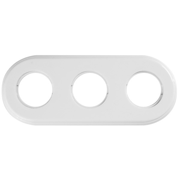 Рамка 3-я Bironi Шедель, керамика белый