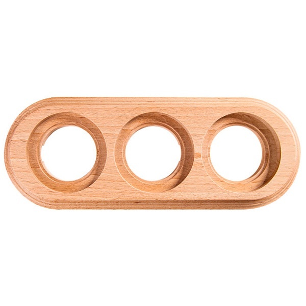 Рамка 3-я Bironi Лизетта, дерево цвет Натурель