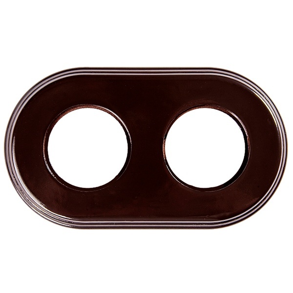 Рамка 2-я Bironi Шедель, керамика коричневый