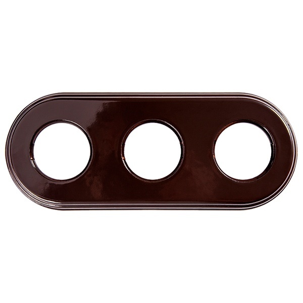 Рамка 3-я Bironi Шедель, керамика коричневый