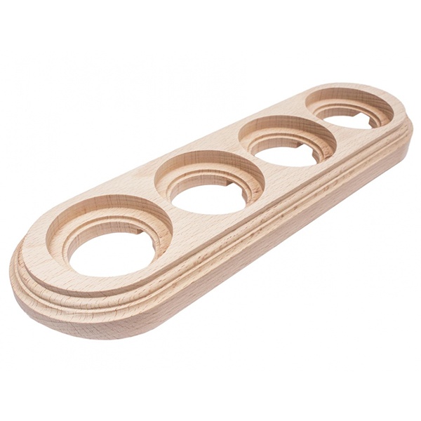 Рамка 4-я под диаметр бревна 200мм Bironi Лизетта, дерево цвет Натурель