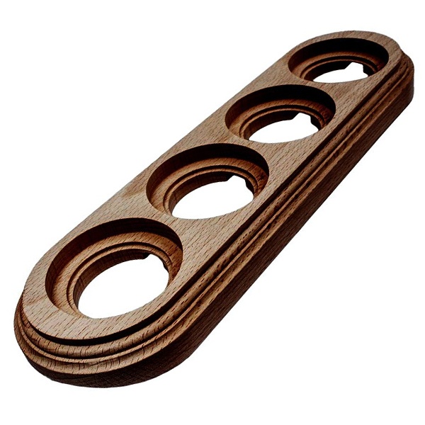 Рамка 4-я под диаметр бревна 200мм Bironi Лизетта, цвет старое дерево