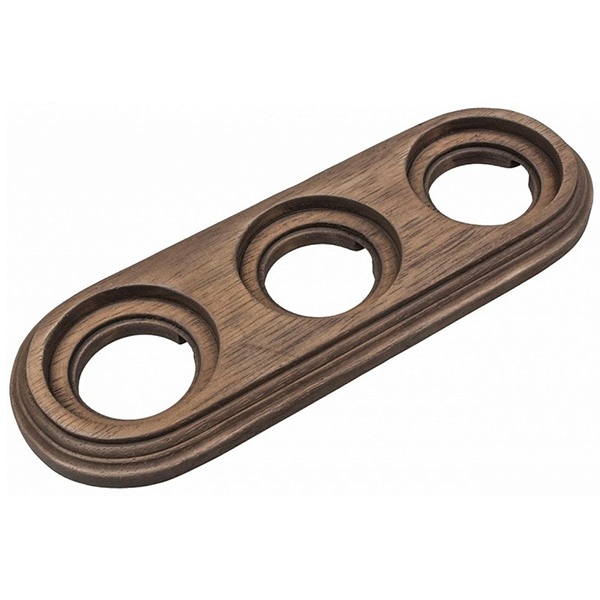 Рамка 3-я под диаметр бревна 240мм Bironi Лизетта, цвет старое дерево