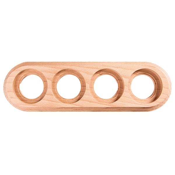 Рамка 4-я Bironi Лизетта, дерево цвет Натурель