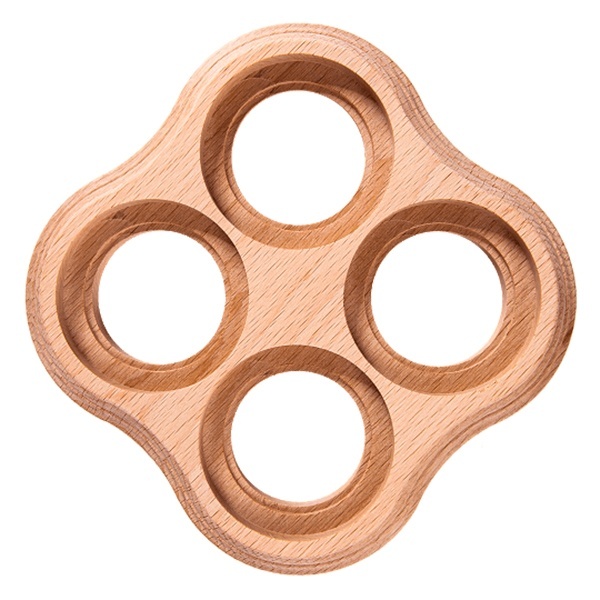 Рамка 4-я фигурная Bironi Лизетта, дерево цвет Натурель