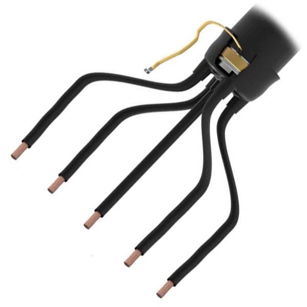 Муфта КВТ концевая 5ПКТп(б) мини 2,5/10 с броней без наконечников