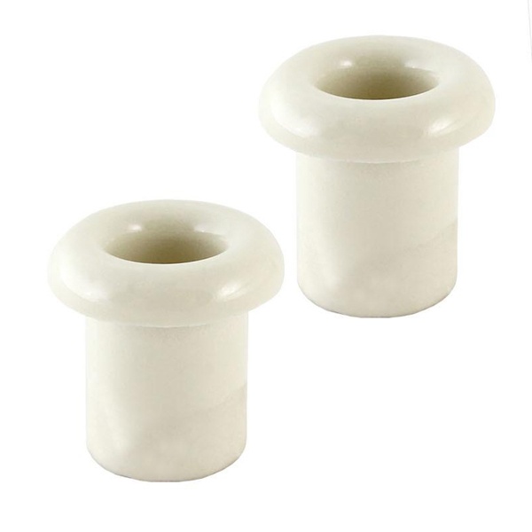 Проходной изолятор для ретро провода TDM Эко керамика белый [упак. 25шт]
