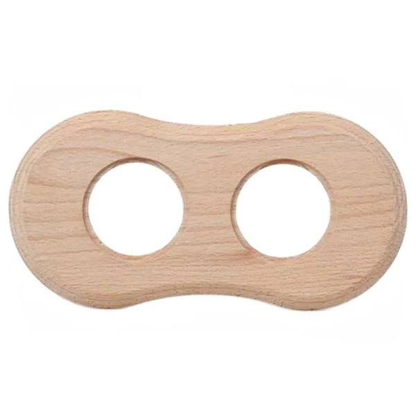 Рамка 2-я форма восьмерка Bironi Шедель, дерево цвет Натурель