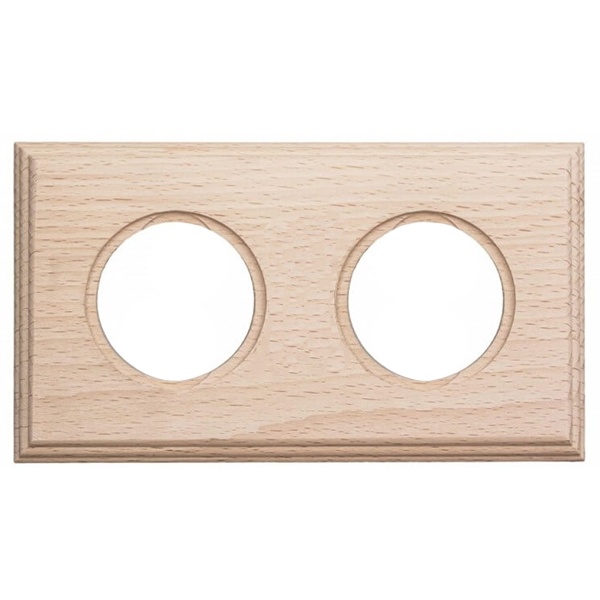 Рамка 2-я форма квадрат Bironi Шедель, дерево цвет Натурель