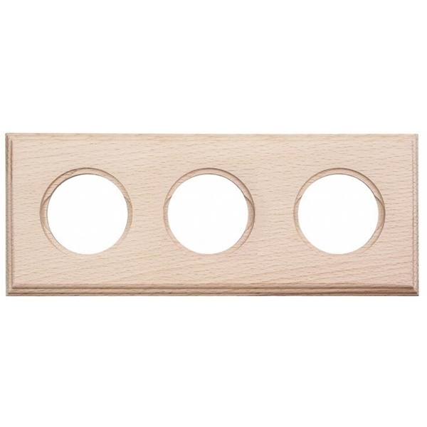 Рамка 3-я форма квадрат Bironi Шедель, дерево цвет Натурель