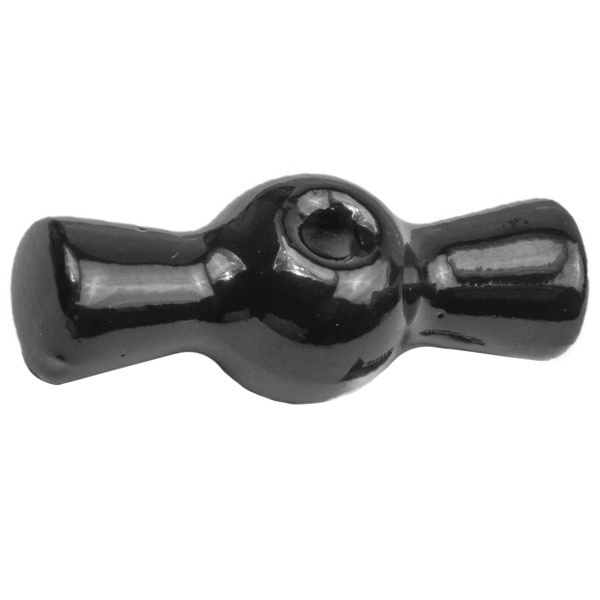 Ручка выключателя Bironi Лизетта/Шедель керамика черный