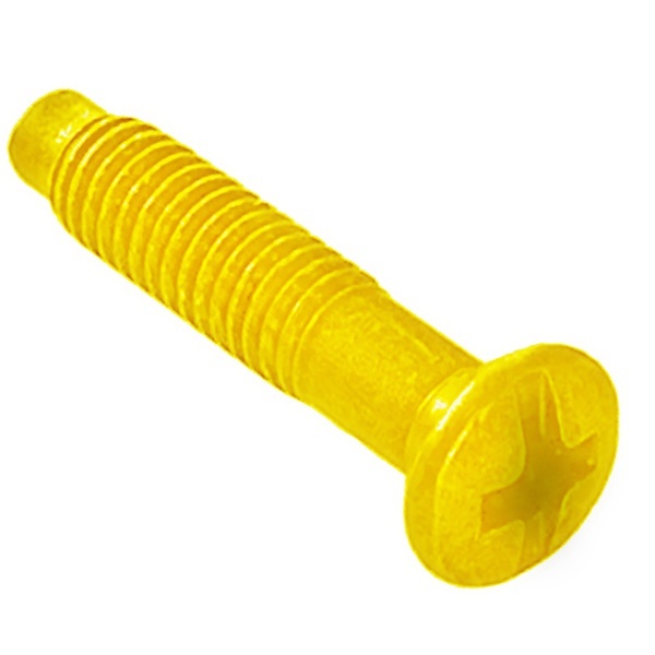 Винт №1 (розетка, розетка RJ45) Bironi Лизетта/Шедель золото (10 шт)