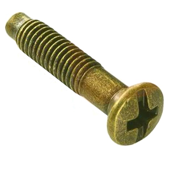 Винт №1 (розетка, розетка RJ45) Bironi Лизетта/Шедель бронза (10шт)