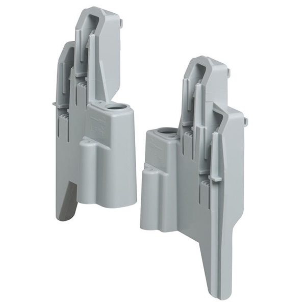 Комплект из 2 суппортов Legrand для установки шин в однорядные щитки Plexo на 24 до 72 модулей