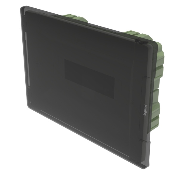 Щит пластиковый встраиваемый Legrand Practibox3 на 12 модулей прозрачная дверь клеммник PE