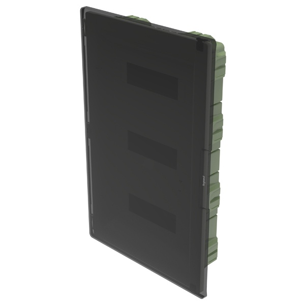 Щит пластиковый встраиваемый Legrand Practibox3 на 3x12 модулей прозрачная дверь клеммники N+PE