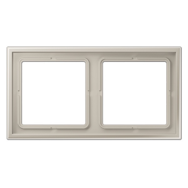 Рамка 2-ая Jung LS-ZERO Нержавеющая сталь