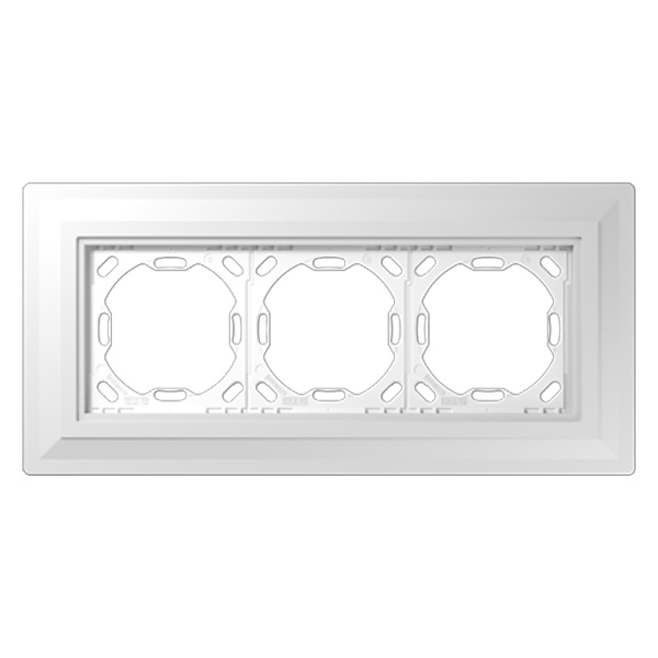 Монтажный адаптер Jung ZERO 3-постовый для встроенной установки