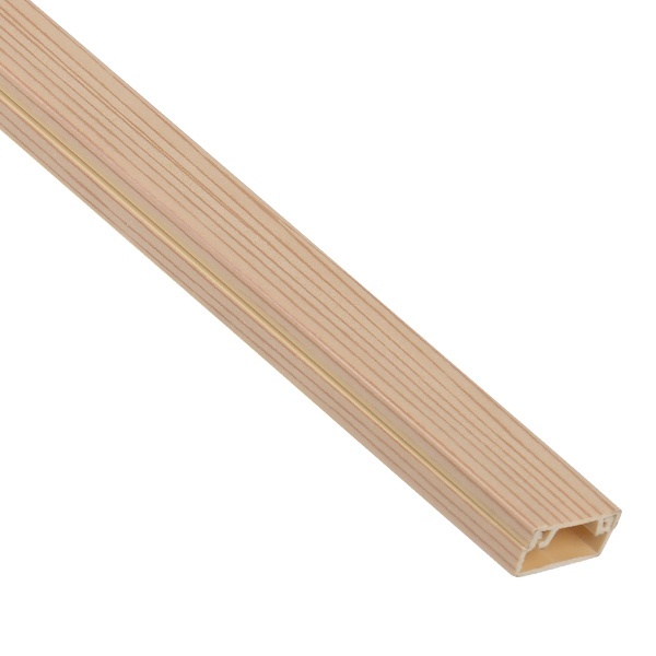 Кабель-канал ИЭК с крышкой 15х10 ПВХ ольха 2м/шт [уп.144м] Элекор (кабельный короб)