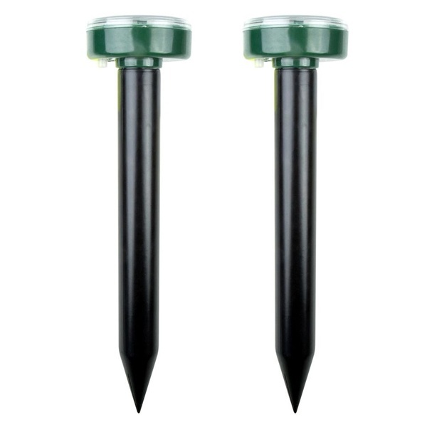 Набор ультразвуковых отпугивателей кротов Rexant на солнечной батарее (R20)