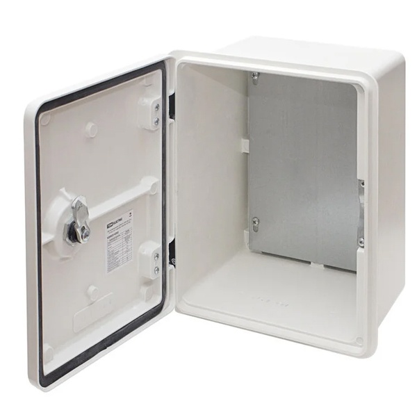 Щит антивандальный навесной  TDM GRP ЩПМП-0-2 (300х250х170) с монтажной панелью IP65 IK10 -50С/+70С