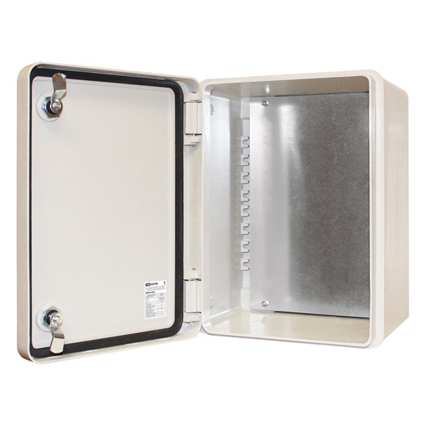 Щит антивандальный навесной  TDM GRP ЩПМП-1-0 (400х300х210) с монтажной панелью IP66 IK10 -50С/+70С