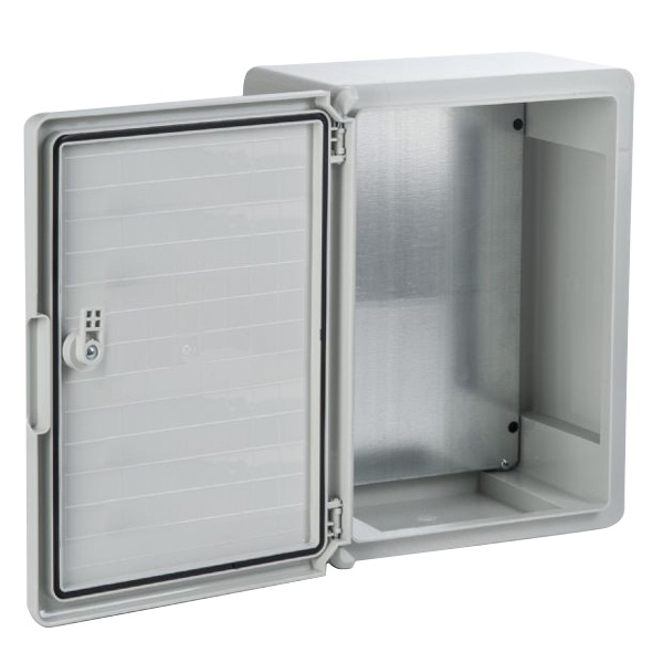 Щит навесной TDM ABS ЩМП-0-1 (300х200х130) с монтажной панелью непрозрачная дверь IP65 -45С/+75С (электрический шкаф)