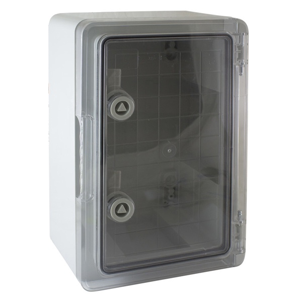 Щит навесной TDM ABS ЩМП-0-2 (350х250х150) с монтажной панелью прозрачная дверь IP65 -45С/+75С (электрический шкаф)