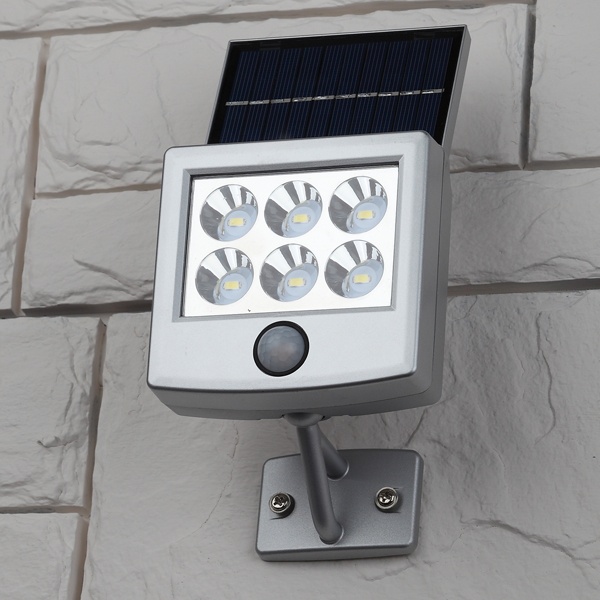 Прожектор с датчиком движения ЭРА, на солнечной батарее ERAFS048-08