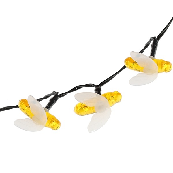Садовая гирлянда ЭРА Пчелки на солнечной батарее, 5,8 м ERASG024-03
