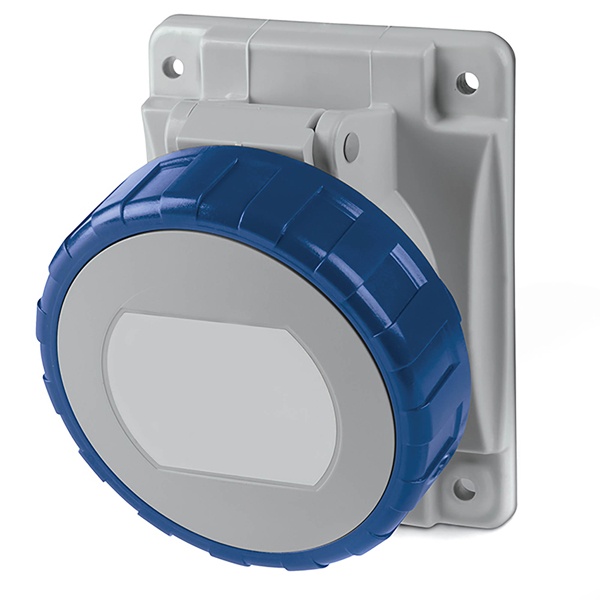 Розетка скрытой установки, с наклоном DKC Quadro 32A 2P+E 230V IP67